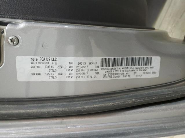 Photo 14 from auction – 2016 DODGE GRAND CARA with VIN 2C4RDGEG8GR371045