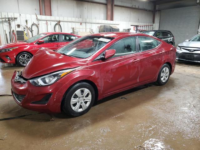 HYUNDAI ELANTRA SE 2016 with VIN 5NPDH4AE7GH747863 - Photo from auction