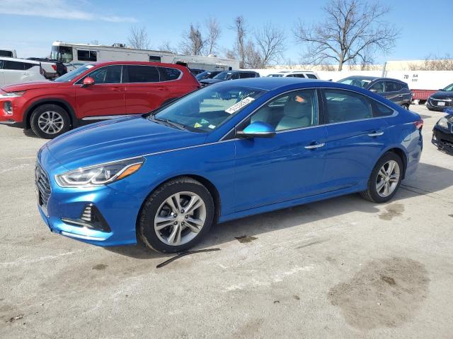 Photo 1 from auction – 2018 HYUNDAI SONATA with VIN 5NPE34AF9JH643782