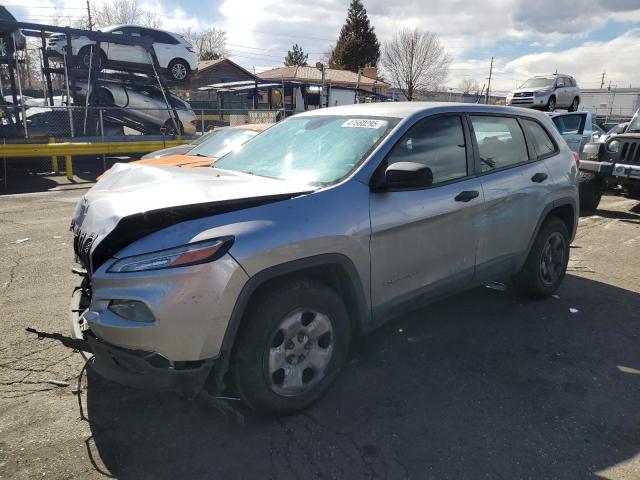 JEEP CHEROKEE S 2014 with VIN 1C4PJMAB3EW206419 - Photo from auction