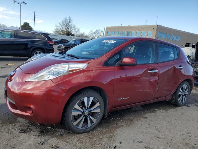 NISSAN LEAF S 2015 with VIN 1N4AZ0CP1FC308908 - Photo from auction
