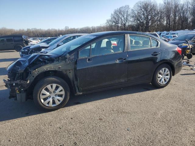 HONDA CIVIC LX 2012 with VIN 2HGFB2F5XCH608189 - Photo from auction
