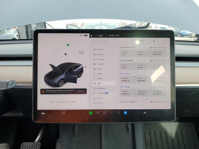 Photo 9 from auction – 2022 TESLA MODEL Y with VIN 7SAYGDEE5NF331940