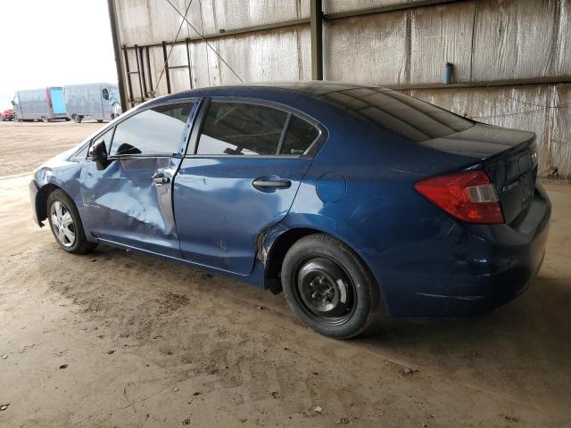 Photo 2 from auction – 2012 HONDA CIVIC DX with VIN 2HGFB2F26CH501243