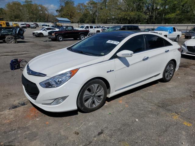HYUNDAI SONATA HYB 2015 with VIN KMHEC4A42FA120760 - Photo from auction
