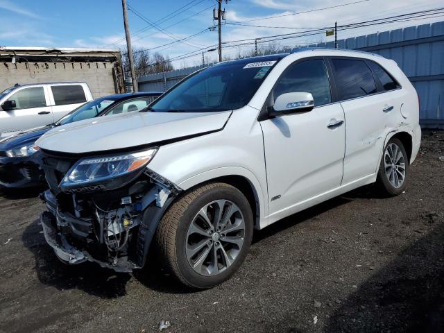 KIA SORENTO SX 2014 with VIN 5XYKWDA75EG518858 - Photo from auction