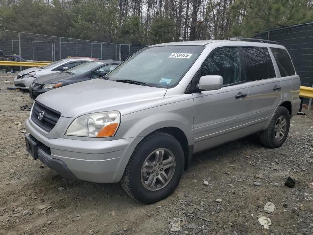HONDA PILOT EXL 2005 with VIN 5FNYF18505B014884 - Photo from auction