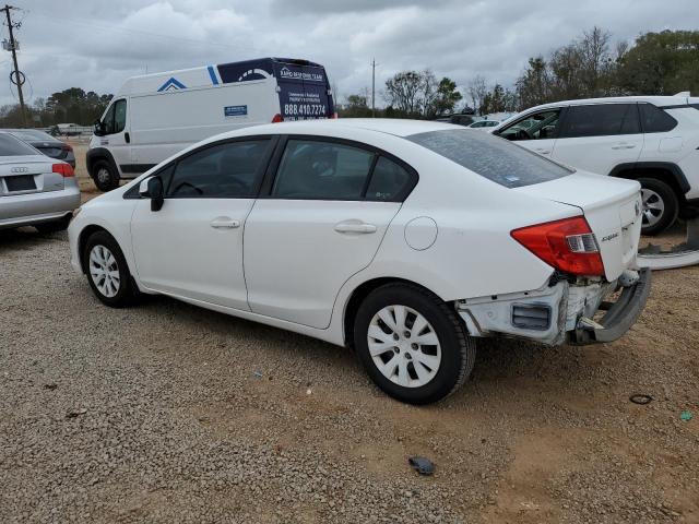 Photo 2 from auction – 2012 HONDA CIVIC LX with VIN 19XFB2F55CE069250