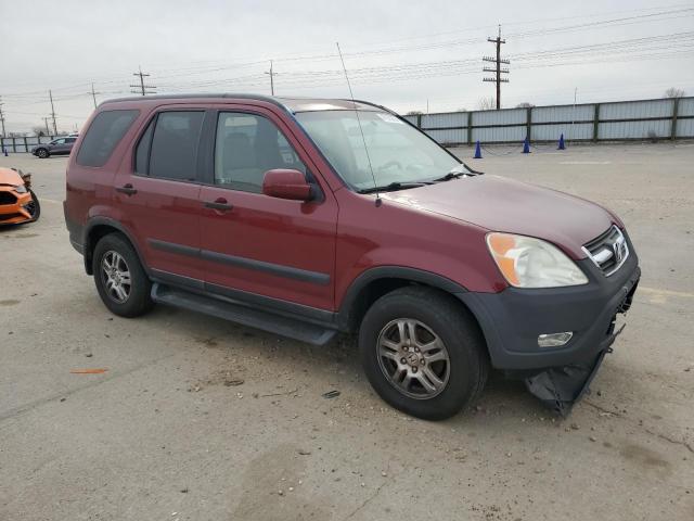 Photo 4 from auction – 2004 HONDA CR-V EX with VIN JHLRD788X4C043900