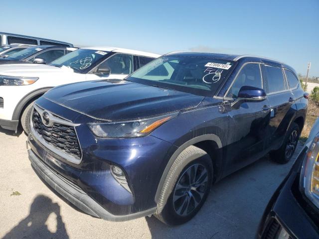 Photo 1 from auction – 2023 TOYOTA HIGHLANDER with VIN 5TDKDRAHXPS001704
