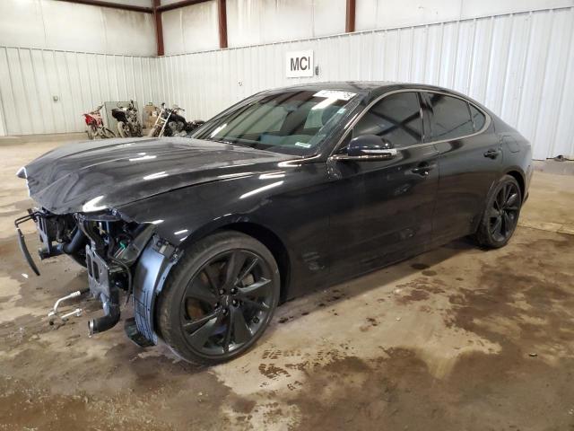 GENESIS G70 BASE 2022 with VIN KMTG54TE5NU100899 - Photo from auction