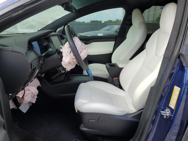 Photo 7 from auction – 2021 TESLA MODEL X with VIN 5YJXCBE49MF322768