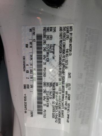 Photo 14 from auction – 2012 FORD FOCUS SE with VIN 1FAHP3K25CL154212