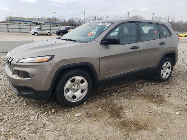 JEEP CHEROKEE S 2016 with VIN 1C4PJLAB3GW273194 - Photo from auction