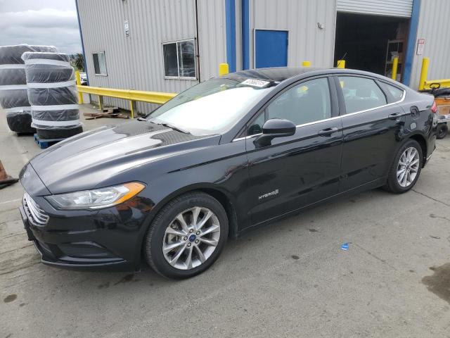 FORD FUSION SE 2017 with VIN 3FA6P0LU8HR374765 - Photo from auction