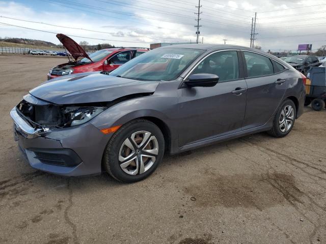 HONDA CIVIC LX 2016 with VIN 19XFC2F57GE049505 - Photo from auction