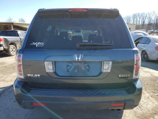 Photo 6 from auction – 2006 HONDA PILOT EX with VIN 2HKYF18496H561291