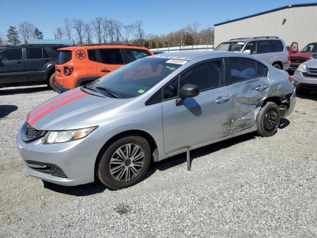 HONDA CIVIC LX 2013 with VIN 2HGFB2F59DH570715 - Photo from auction