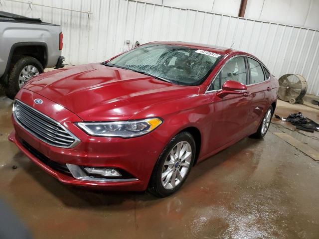 FORD FUSION SE 2017 with VIN 3FA6P0HD1HR156742 - Photo from auction