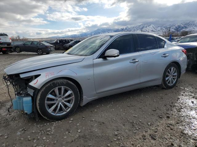 INFINITI Q50 BASE 2014 with VIN JN1BV7AR4EM697353 - Photo from auction