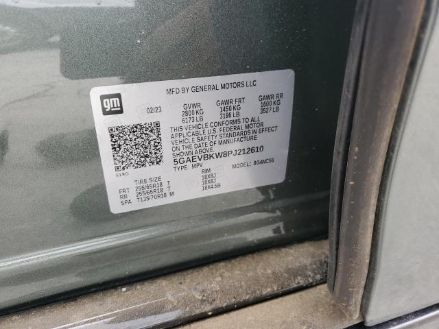 Photo 14 from auction – 2023 BUICK ENCLAVE PR with VIN 5GAEVBKW8PJ212610