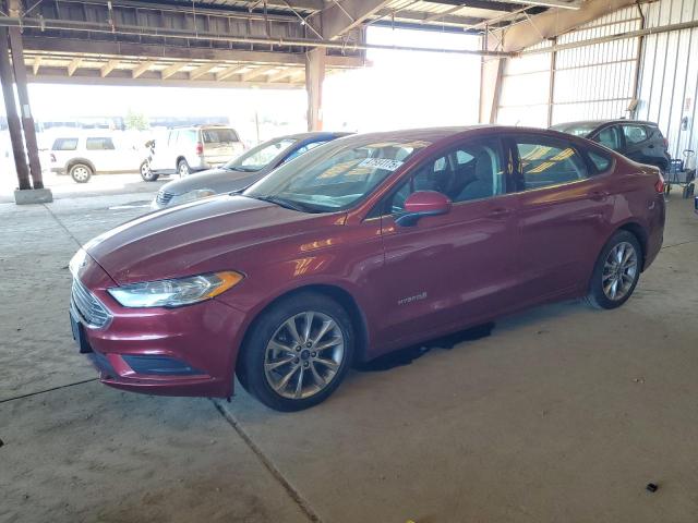FORD FUSION SE 2017 with VIN 3FA6P0LU8HR385491 - Photo from auction