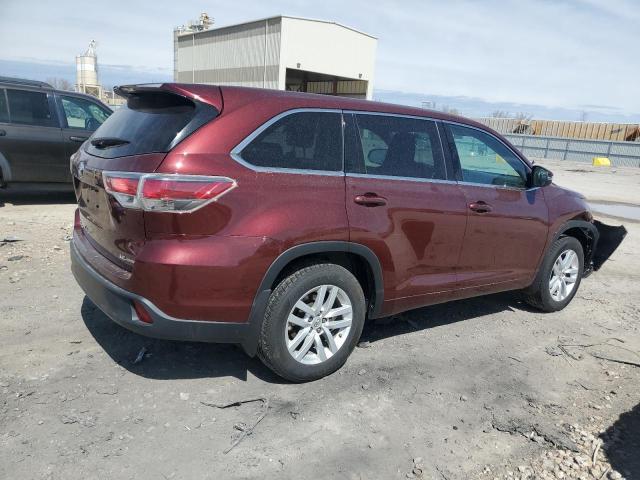 Photo 3 from auction – 2014 TOYOTA HIGHLANDER with VIN 5TDBKRFH7ES036390