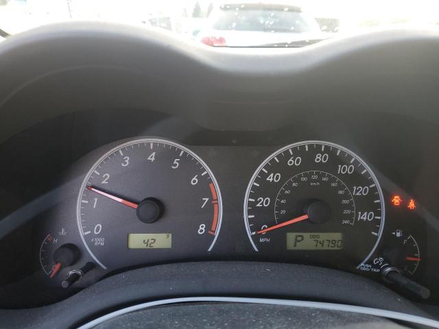 Photo 9 from auction – 2010 TOYOTA COROLLA BA with VIN 2T1BU4EE8AC414305