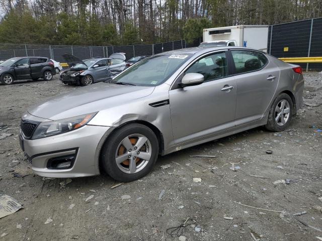 KIA OPTIMA LX 2014 with VIN 5XXGM4A74EG300846 - Photo from auction