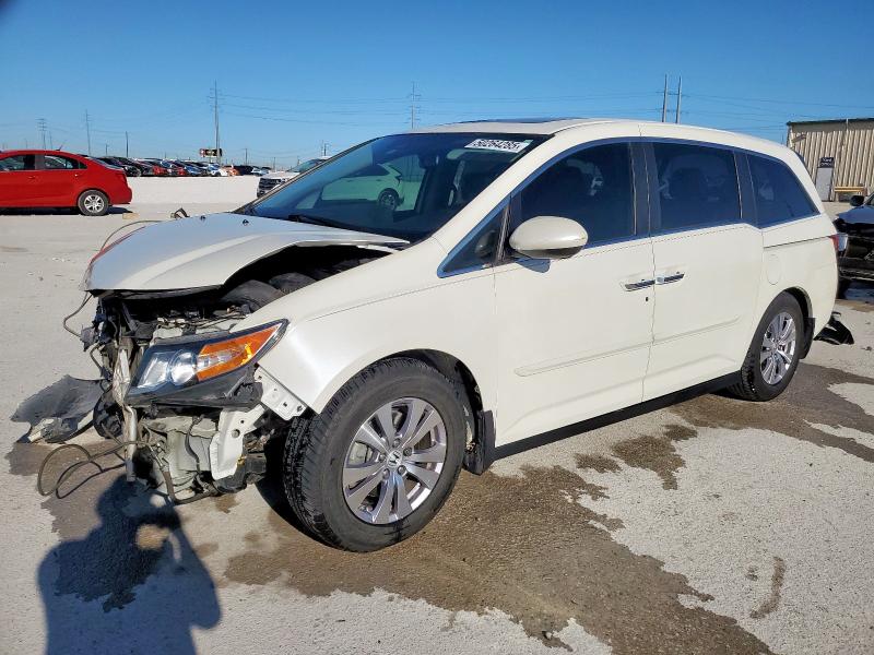HONDA ODYSSEY EX 2016 with VIN 5FNRL5H64GB009932 - Photo from auction