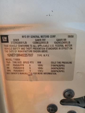 Photo 14 from auction – 2008 CHEVROLET TRAILBLAZE with VIN 1GNET13M482257607