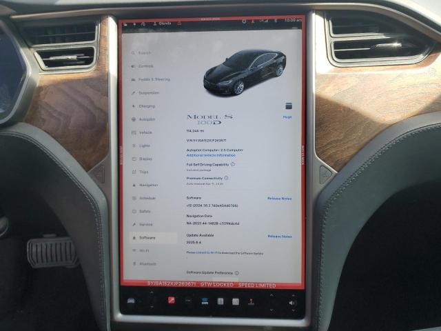 Photo 9 from auction – 2018 TESLA MODEL S with VIN 5YJSA1E2XJF263671