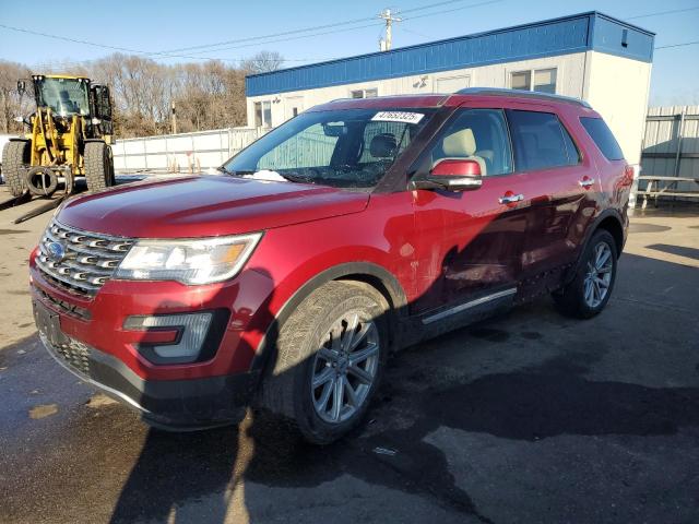FORD EXPLORER L 2017 with VIN 1FM5K8F84HGC27427 - Photo from auction
