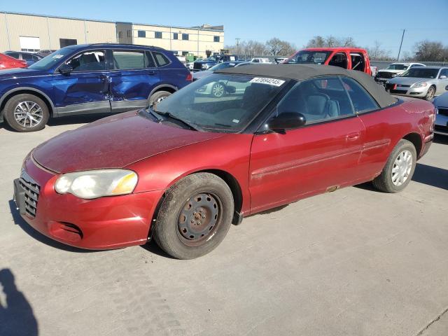 CHRYSLER SEBRING LX 2004 with VIN 1C3EL45X94N279987 - Photo from auction