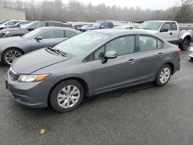 HONDA CIVIC LX 2012 with VIN 2HGFB2F56CH569214 - Photo from auction