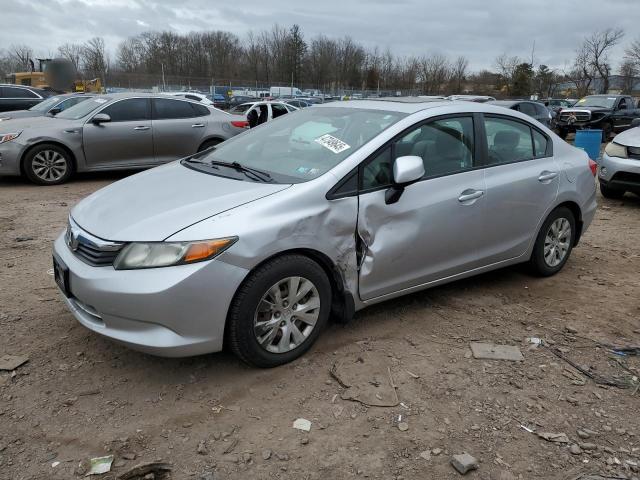 HONDA CIVIC LX 2012 with VIN 19XFB2F59CE034761 - Photo from auction