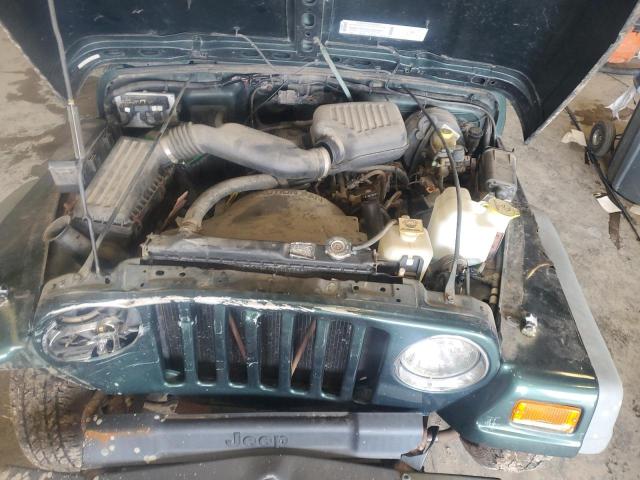 Photo 11 from auction – 2000 JEEP WRANGLER / with VIN 1J4FA29P0YP773020