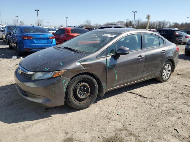 HONDA CIVIC LX 2012 with VIN 19XFB2F59CE105277 - Photo from auction