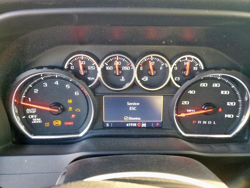 Photo 9 from auction – 2021 CHEVROLET SILVERADO with VIN 1GCRYDED4MZ197811