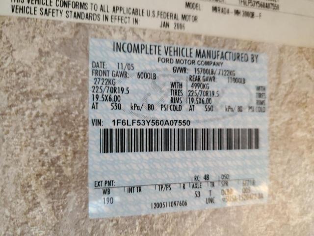 Photo 10 from auction – 2007 COACH MIRADA with VIN 1F6LF53Y560A07550