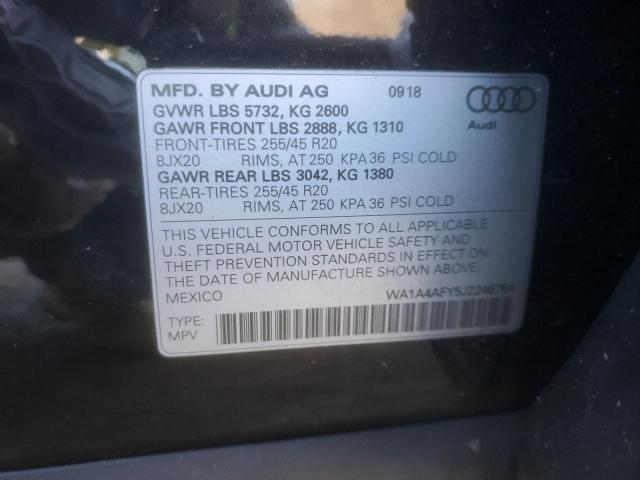 Photo 14 from auction – 2018 AUDI SQ5 PREMIU with VIN WA1A4AFY5J2246764