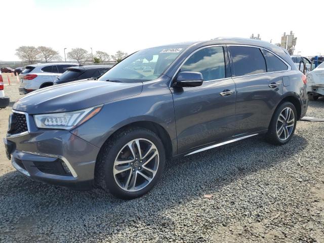 ACURA MDX ADVANC 2017 with VIN 5FRYD3H82HB010429 - Photo from auction