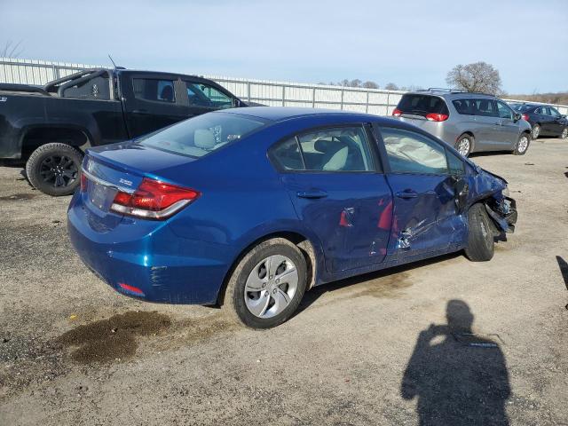 Photo 3 from auction – 2014 HONDA CIVIC LX with VIN 19XFB2F50EE042492