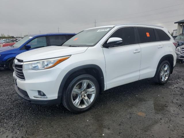 TOYOTA HIGHLANDER 2015 with VIN 5TDDKRFH1FS127844 - Photo from auction