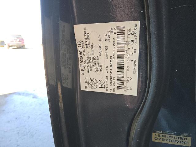 Снимка 14 от търг – 2010 FORD EXPLORER E с VIN 1FMEU7E83AUA82099