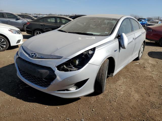 HYUNDAI SONATA HYB 2012 with VIN KMHEC4A41CA024131 - Photo from auction