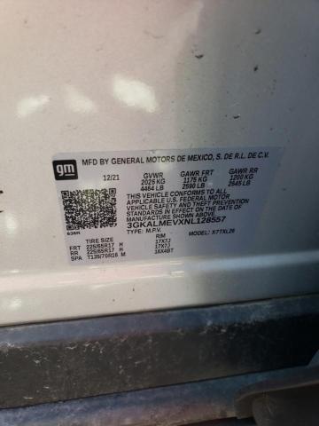 Photo 14 from auction – 2022 GMC TERRAIN SL with VIN 3GKALMEVXNL128557