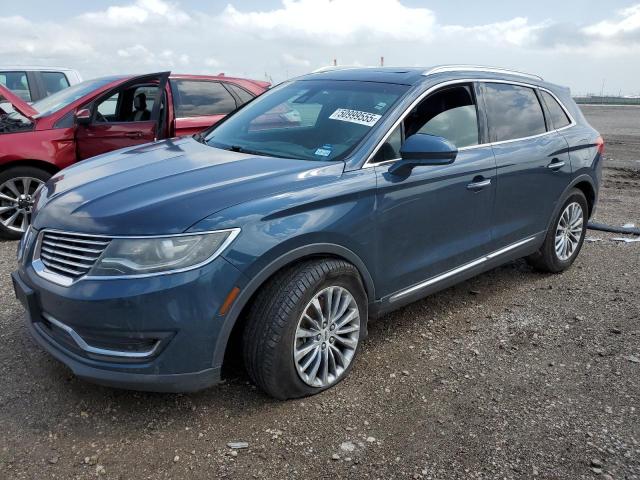 LINCOLN MKX SELECT 2016 with VIN 2LMTJ8KR7GBL22695 - Photo from auction