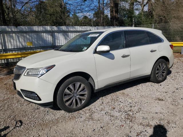 ACURA MDX TECHNO 2015 with VIN 5FRYD3H67FB006694 - Photo from auction