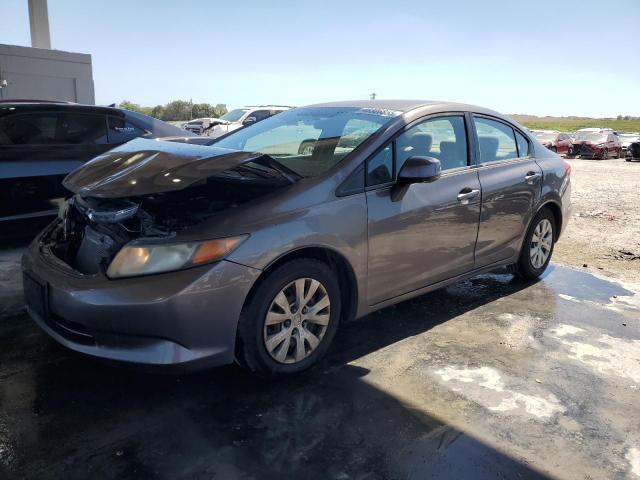 HONDA CIVIC LX 2012 with VIN 19XFB2F59CE021248 - Photo from auction
